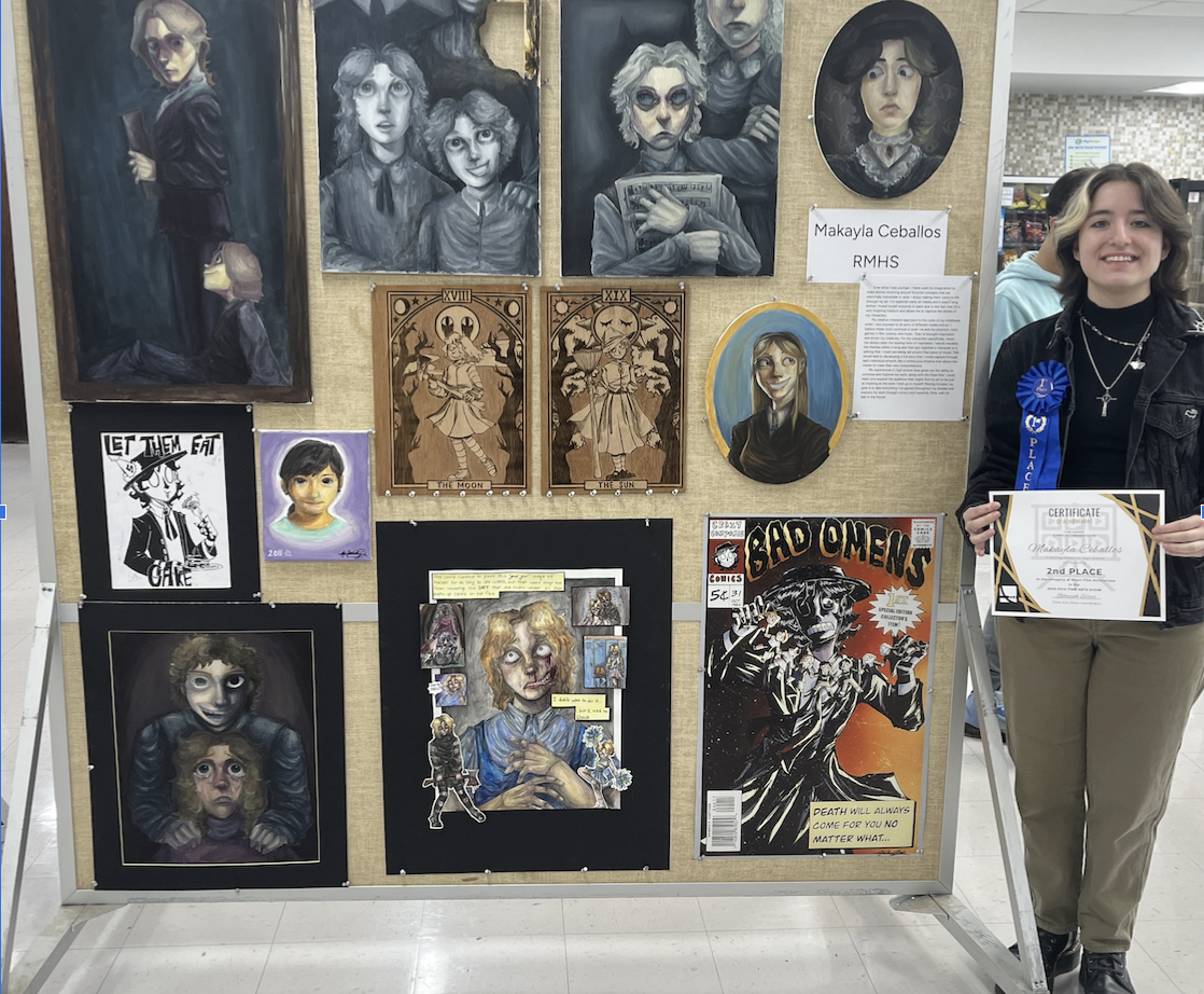 From the Studio to the Stage: Senior Artist Earns District Praise